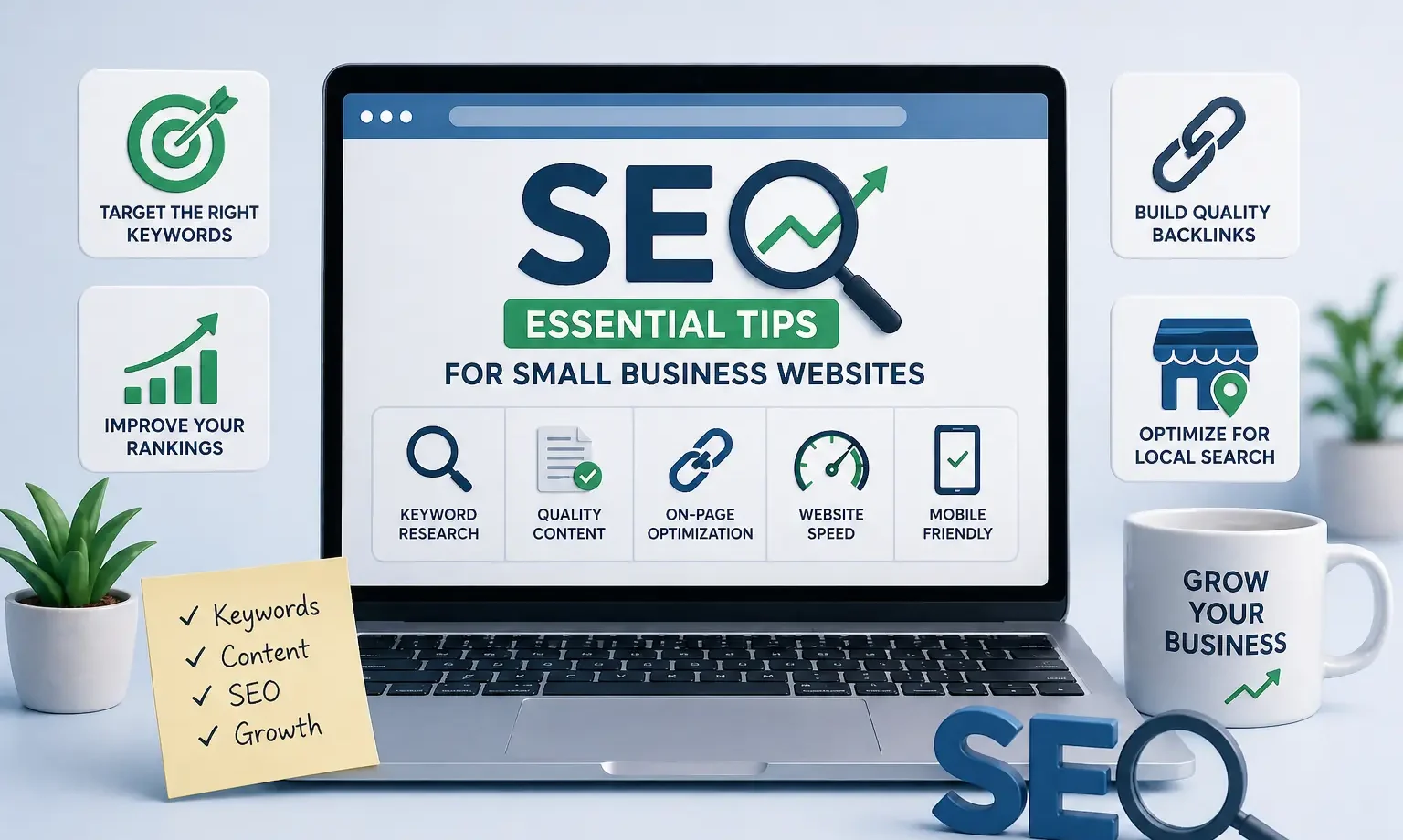 Essential SEO Tips for Small Business Websites